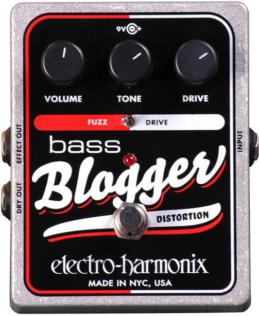 Electro Harmonix Bass Blogger Distortion Effects Pedal
