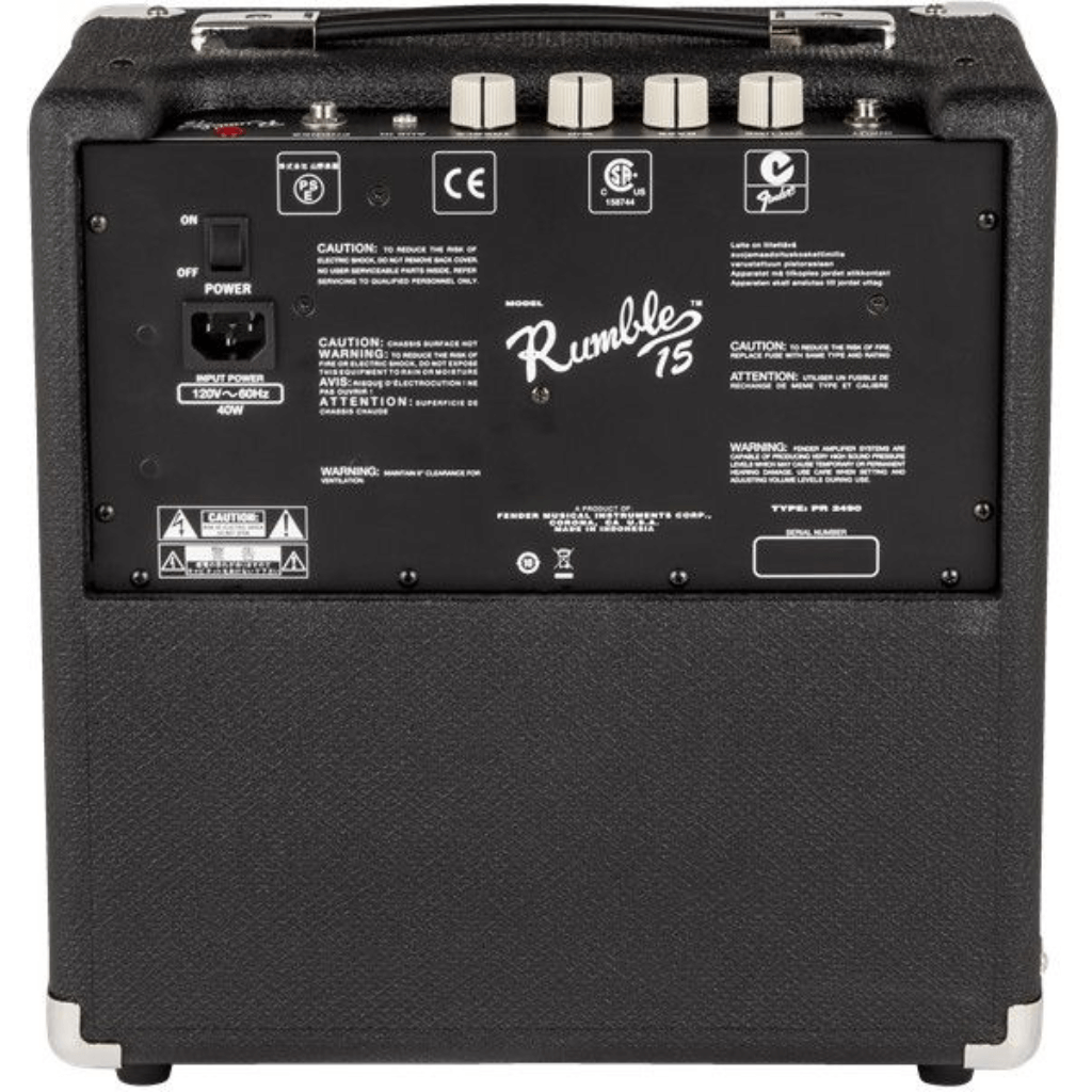 Fender Rumble 15 V3 1x8" 15W Combo Amp