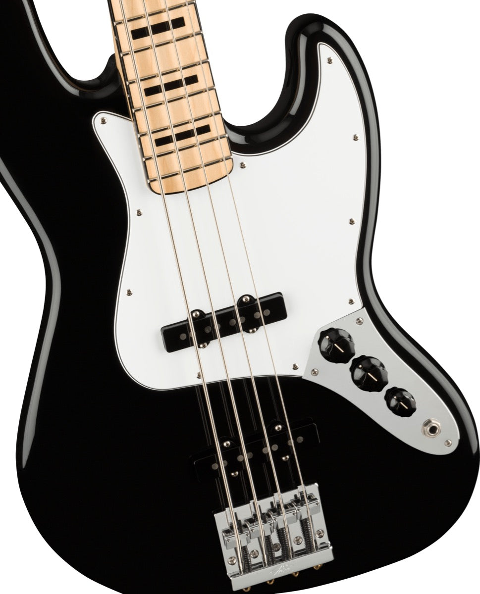 Fender Geddy Lee Jazz Bass, Maple Fingerboard in Black
