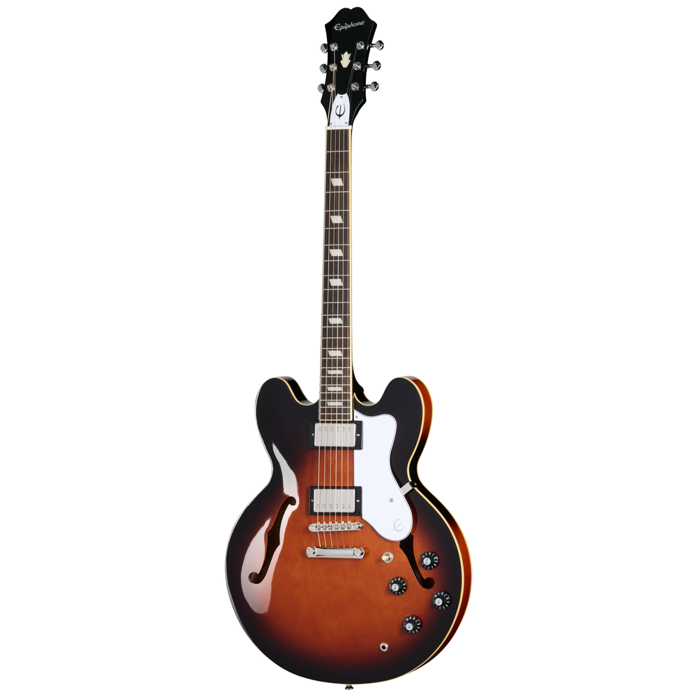 Epiphone Bonehead Riviera in Dark Tobacco Sunburst