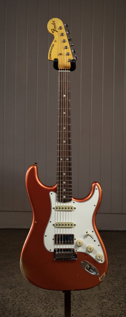 Fender Custom Shop Limited Edition HSS Stratocaster Relic in Faded Aged Melon Candy