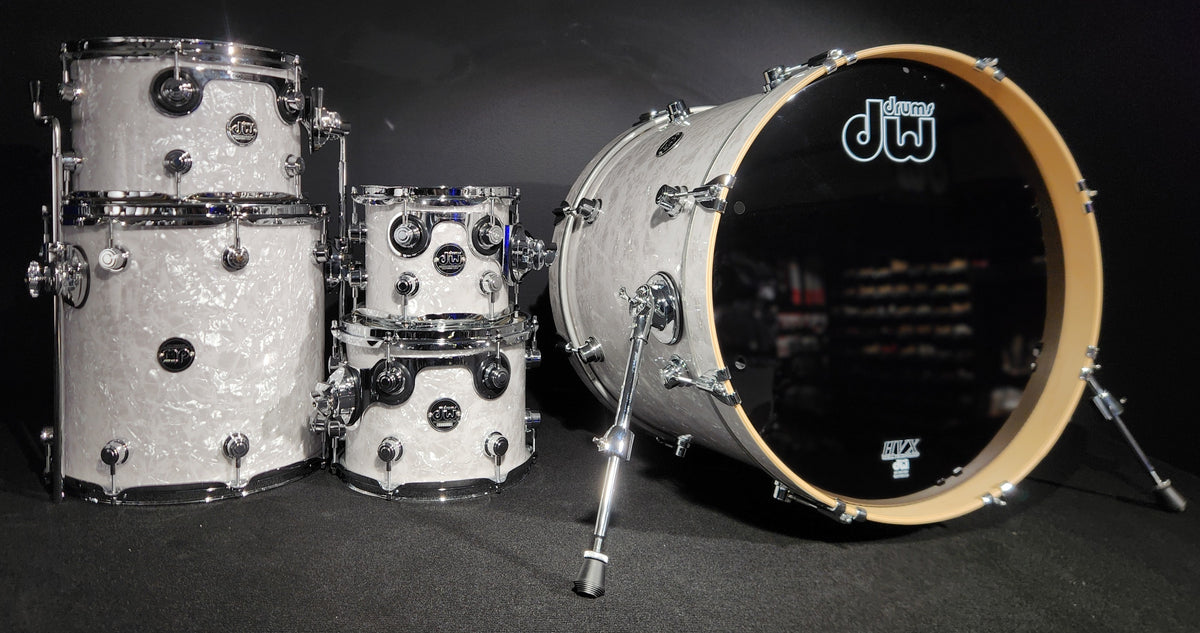 DW Performance Series 5-Piece Shell Pack in White Marine