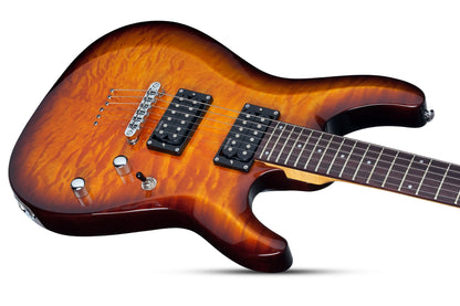 Schecter C 6 Plus in Vintage Sunburst