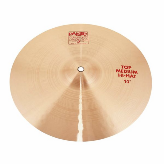 Paiste 14" 2002 Medium Hi Hat Top