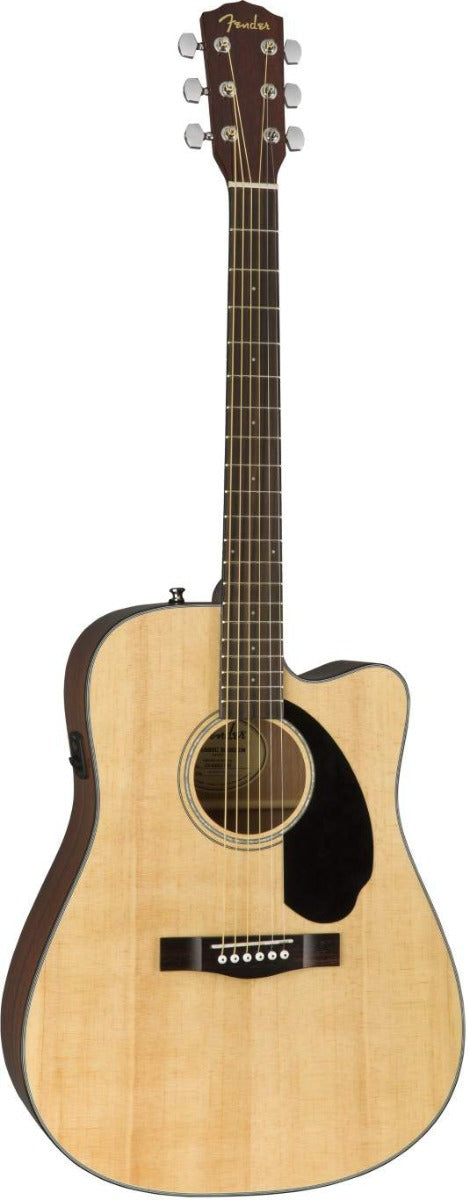 Fender CD-60SCE DREADNOUGHT Acoustic Guitar in Natural