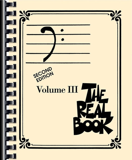 The Real Book Volume III Bass Clef Edition