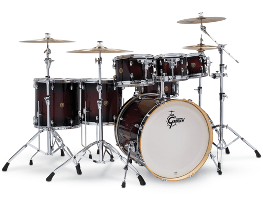 Gretsch Catalina Maple 7 Piece Shell Pack in Deep Cherry Burst