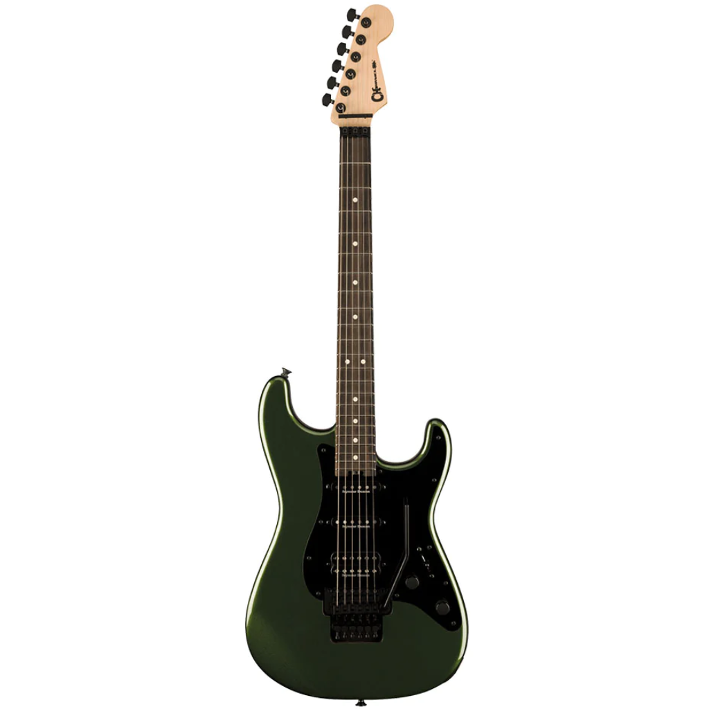 Charvel Pro Mod So Cal Style 1 HSS FR E Electric Guitar in Lambo Green