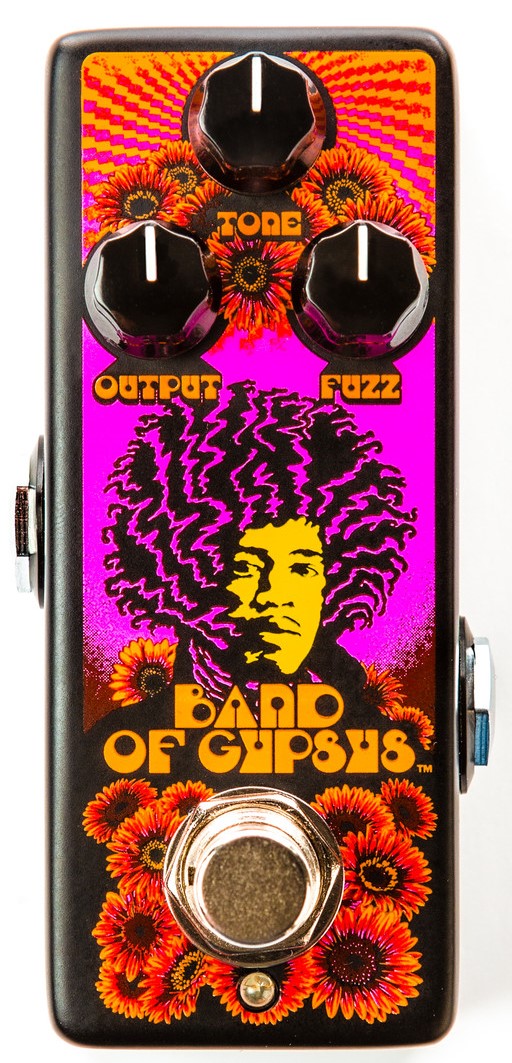 Jim Dunlop Authentic Hendrix '68 Shrine Series Band of Gypsys Fuzz Pedal