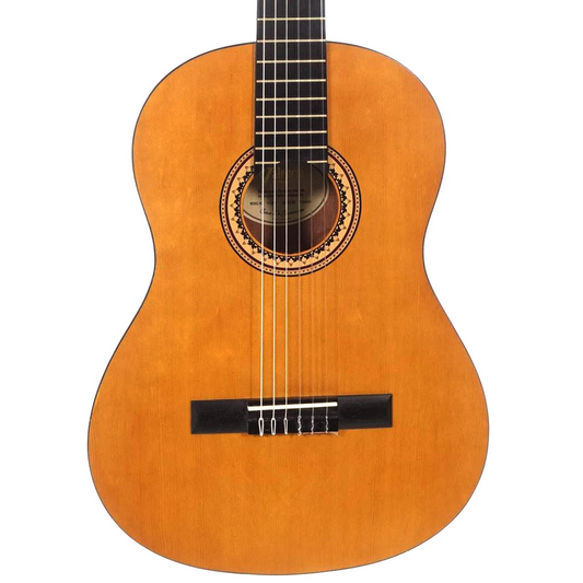 Valencia VC204 4/4 Size Classical Guitar in Natural