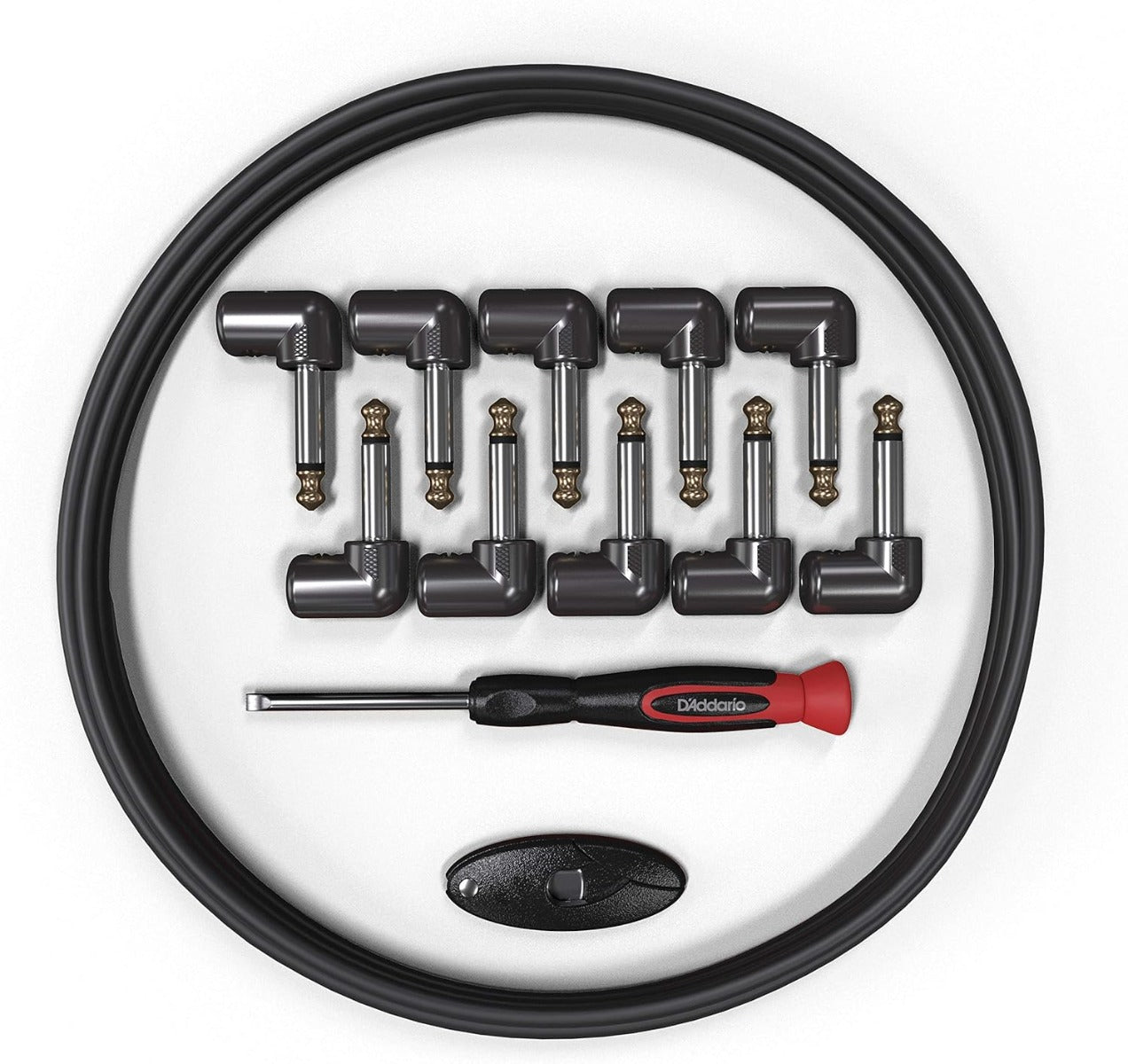 D'Addario DIY Solderless Pedalboard Cable Kit