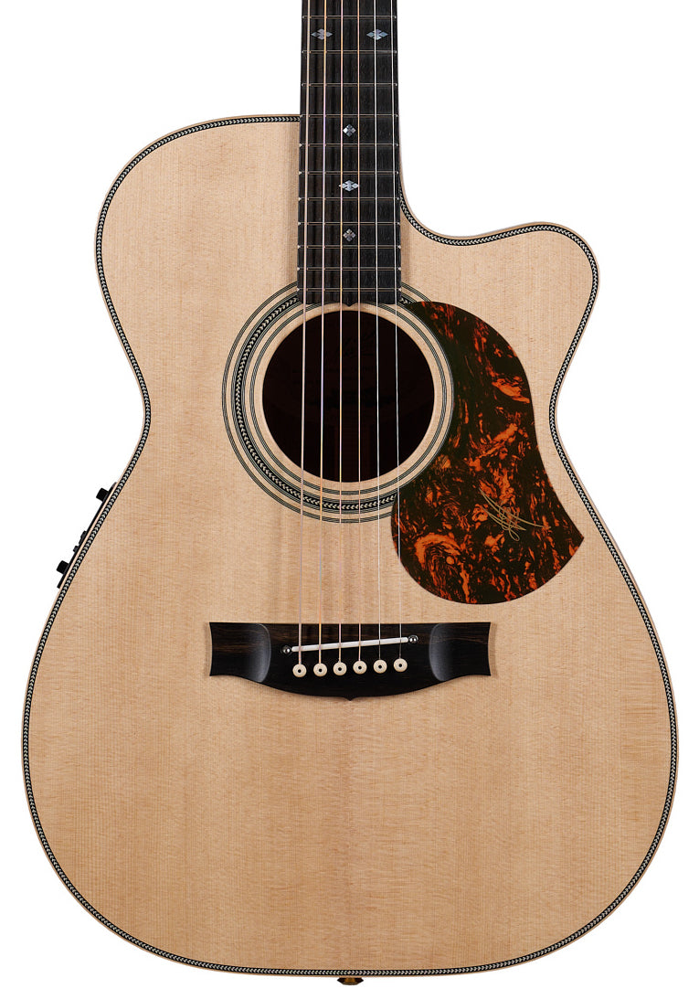 Maton EBG808C Artist Cutaway Electric Acoustic Guitar in Satin Natural