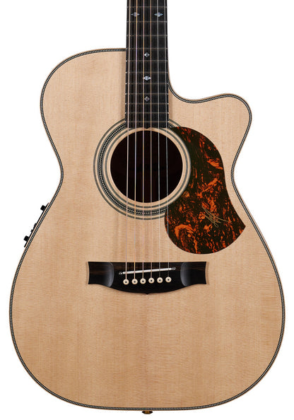 Maton EBG808C Artist Cutaway Electric Acoustic Guitar in Satin Natural