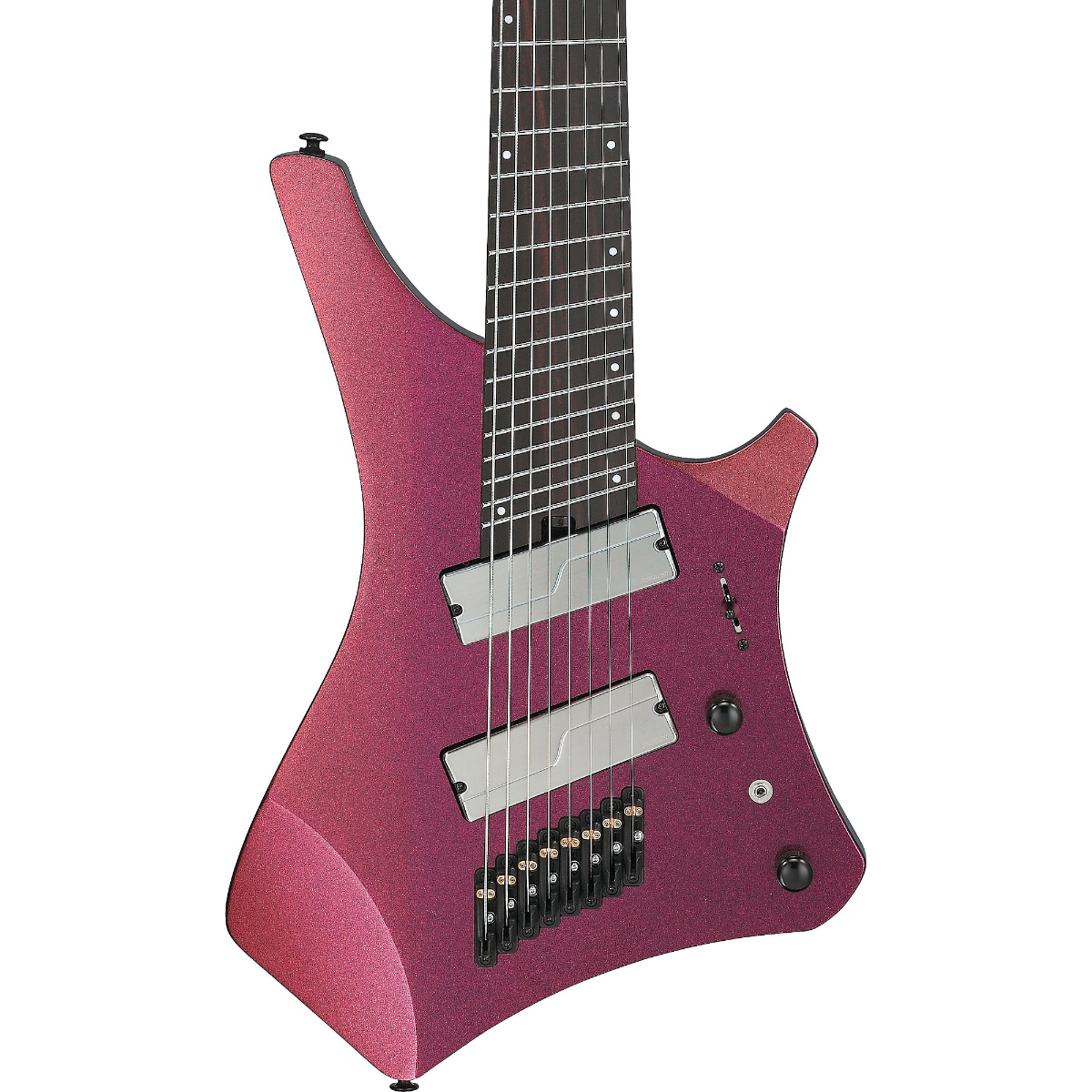 Ibanez A528 Multi Scale 8-String Electric Guitar in Coral Mirage