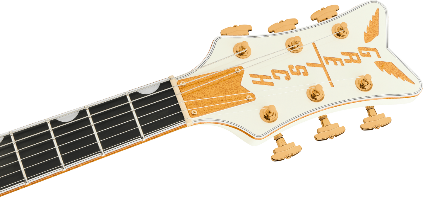 Gretsch Falcon Center Block LTD with String-Thru Bigsby in Vintage White