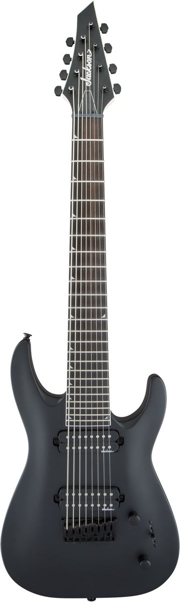 Jackson JS Series Dinky Arch Top JS32-8 DKA HT, Amaranth Fingerboard in Satin Black