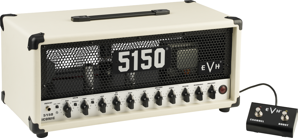 EVH 5150 Iconic Series 15W 6L6 Head in Ivory