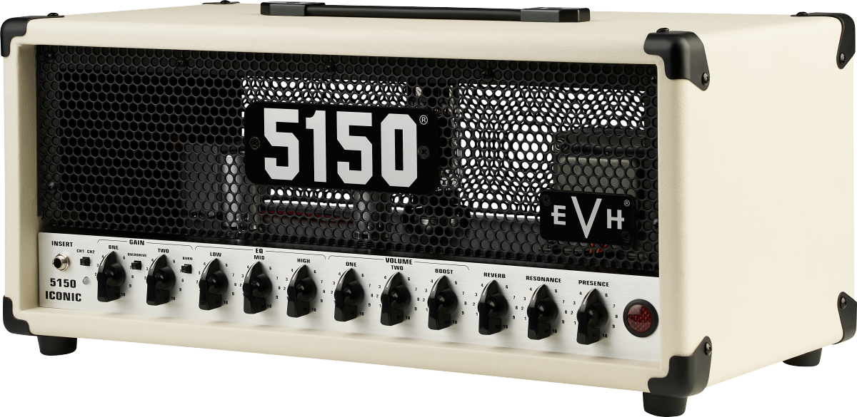 EVH 5150 Iconic Series 15W 6L6 Head in Ivory