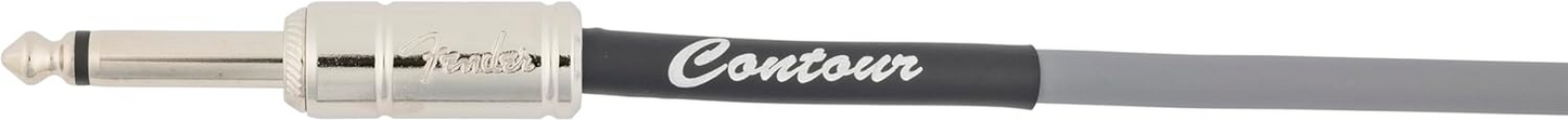 Fender Contour 18.6' Instrument Cable in Inca Silver