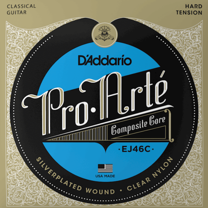 D'Addario EJ46C Pro Arte Composite Classical Guitar Strings Hard Tension