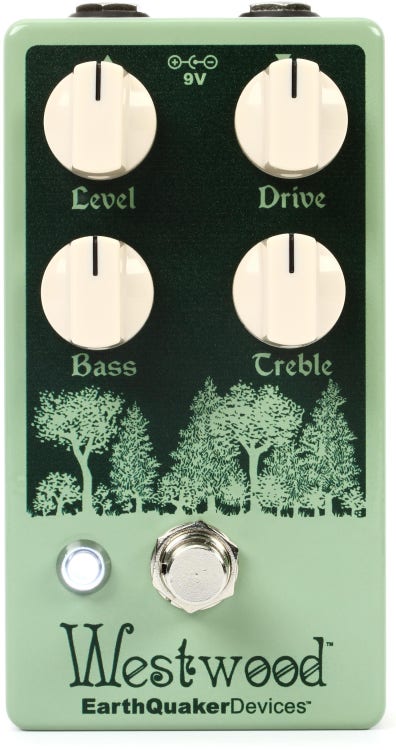 EarthQuaker Devices Westwood Translucent Overdrive Pedal