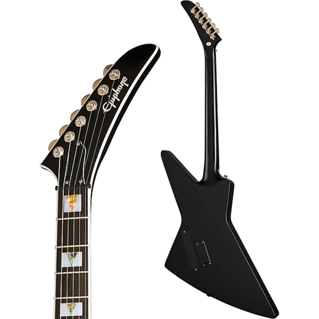 Epiphone Prophecy Extura Electric Guitar in Yellow Tiger