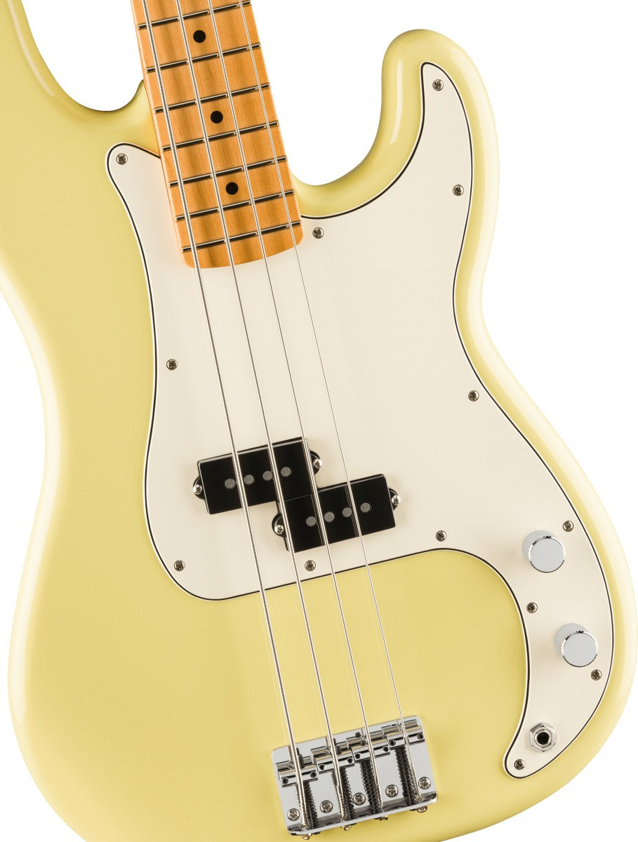 Fender Player II Precision Bass, Maple Fingerboard in Hialeah Yellow