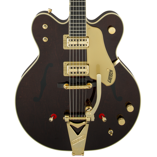 Gretsch G6122T-62 Vintage Select Edition 62 Chet Atkins Country Gentleman Hollow Body with Bigsby TV Jones in Walnut Stain