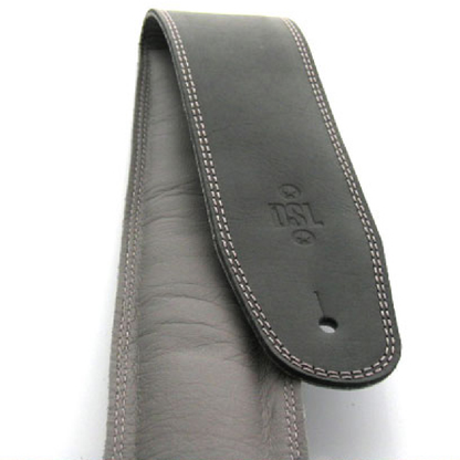 DSL 2.5" Padded Garment Strap in Black & Grey