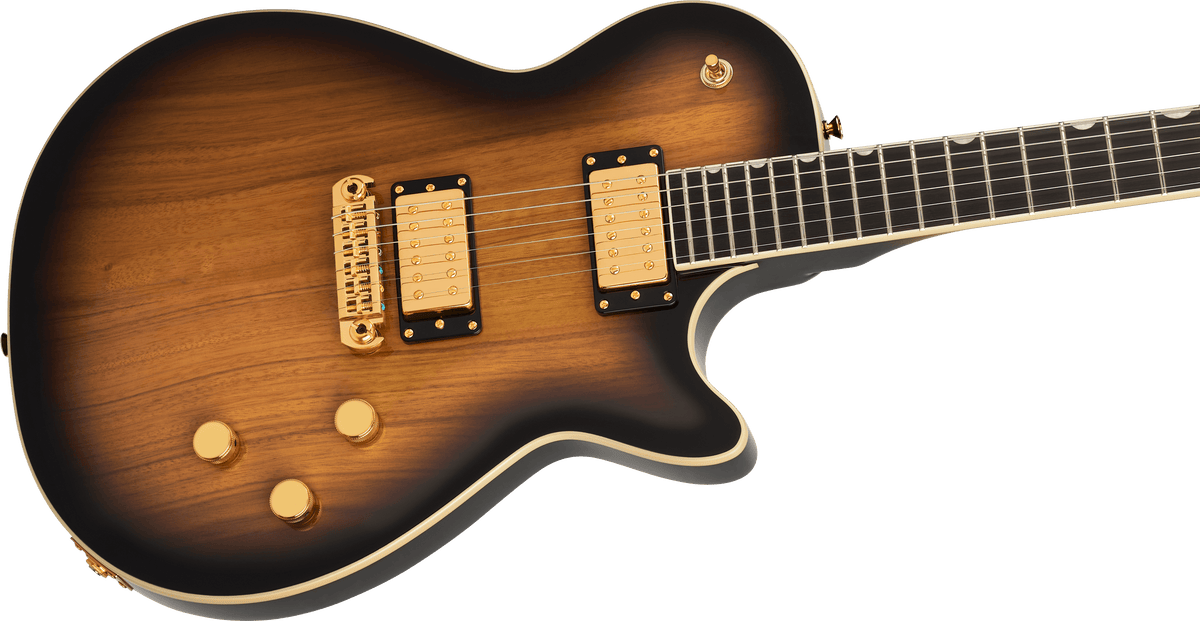 Gretsch Limited Edition Electromatic Black Limba Jet in Sunburst