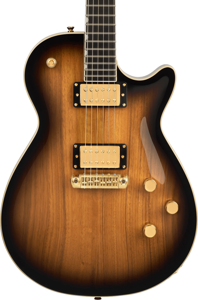 Gretsch Limited Edition Electromatic Black Limba Jet in Sunburst