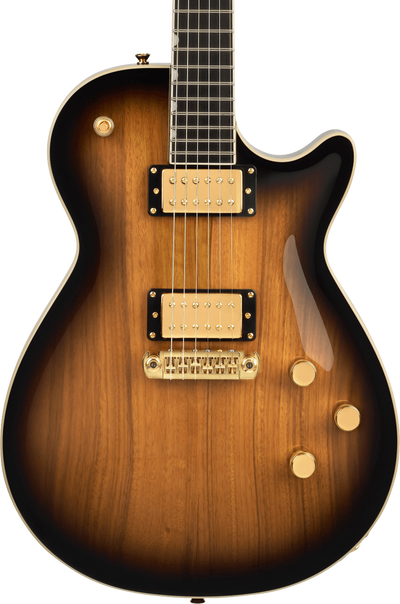 Gretsch Limited Edition Electromatic Black Limba Jet in Sunburst