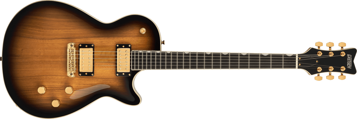 Gretsch Limited Edition Electromatic Black Limba Jet in Sunburst