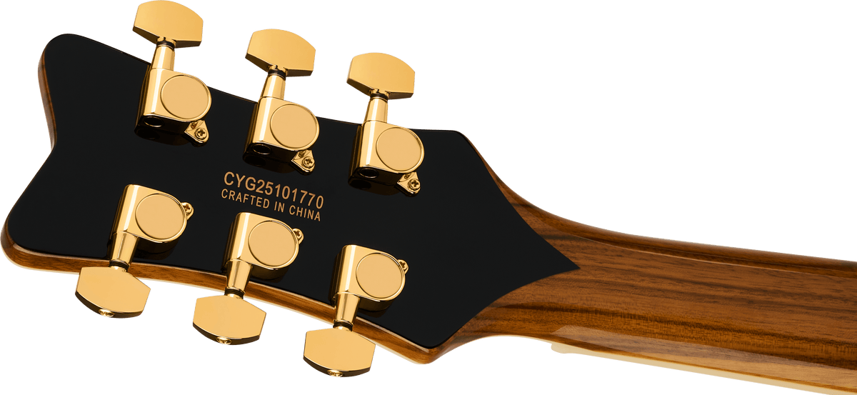 Gretsch Limited Edition Electromatic Black Limba Jet in Sunburst