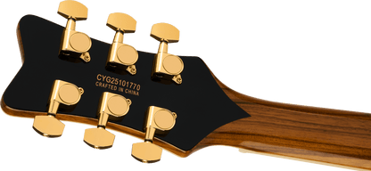 Gretsch Limited Edition Electromatic Black Limba Jet in Sunburst