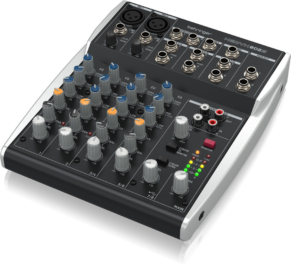 Behringer XENYX 802S 8 Channel Mixer