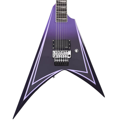 ESP LTD Alexi Hexed in Purple Fade Pinstripes