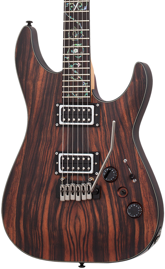 Schecter C 1 Exotic Ebony in Natural Satin
