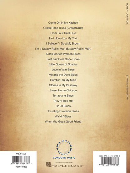 Robert Johnson Strum & Sing Guitar Vocal
