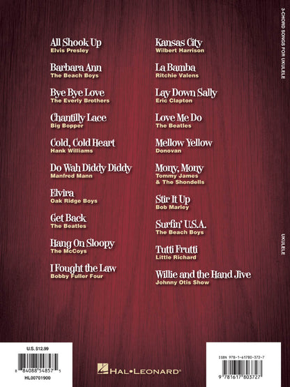 3 Chord Songs For Ukulele