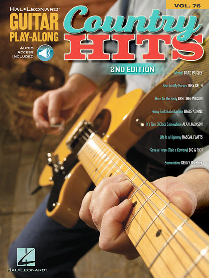 Country Hits Guitar Playalong Volume 76 2nd Edition BK/CD