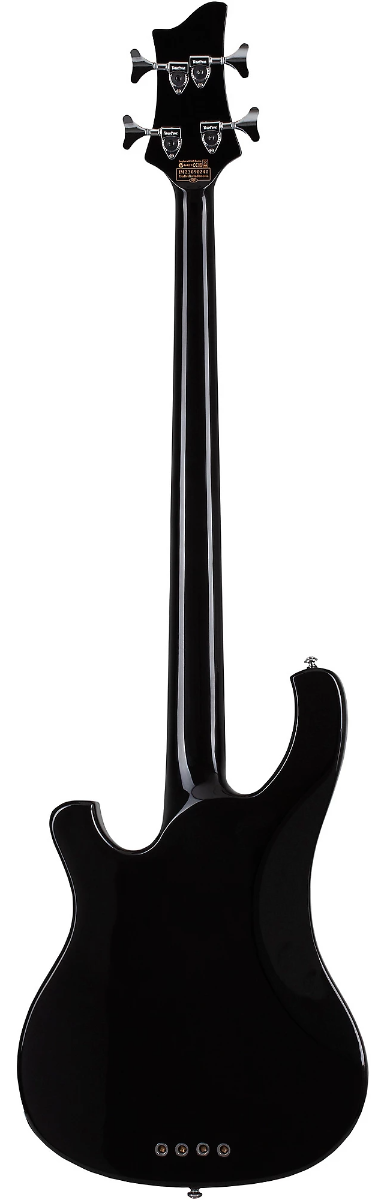 Schecter Stargazer-4 Bass Guitar in Gloss Black