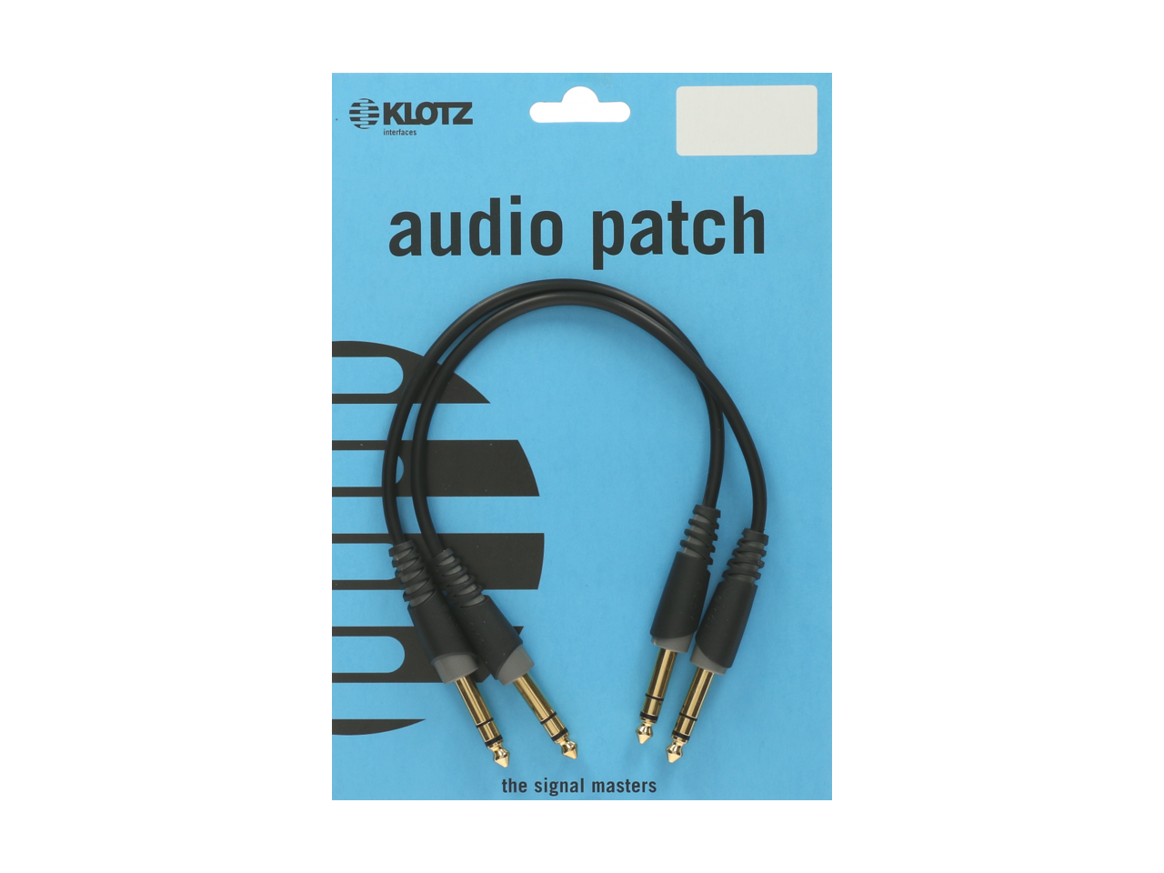 Klotz ABJJ0030 30cm Balanced Patch Cable Set