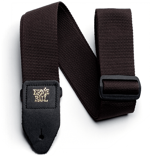 Ernie Ball Polypro Guitar Strap Or Bass Strap in Brown