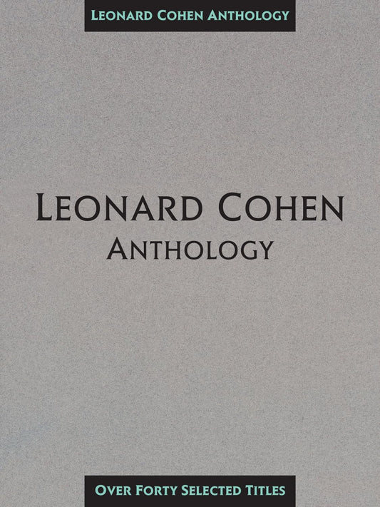 Leonard Cohen Anthology PVG