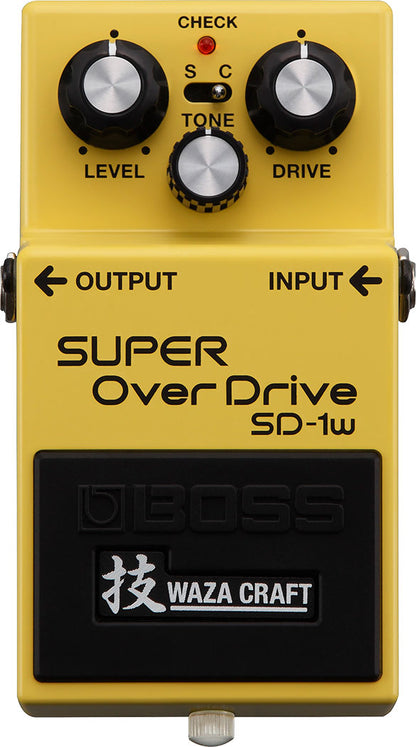 Boss SD1W Waza Craft Special Edition SUPER OverDrive Pedal