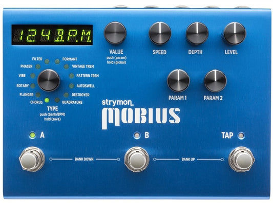 Strymon Mobius Multidimensional Modulation Effects Pedal