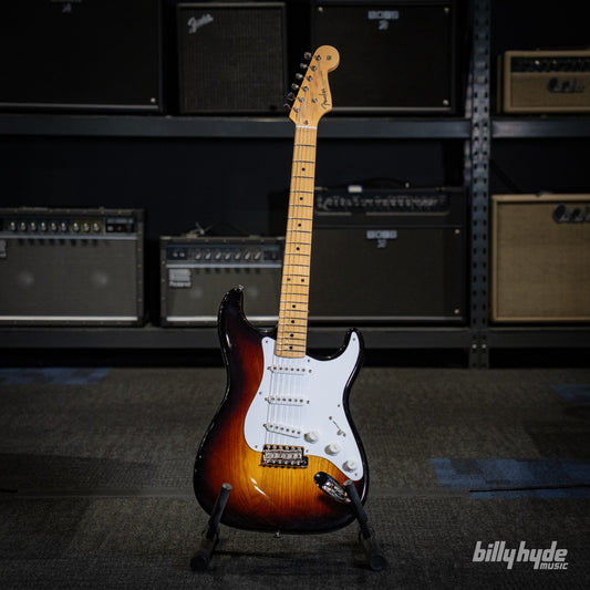 Fender Custom Shop Limited Edition 70th Anniversary 1954 Stratocaster NOS Electric Guitar in Wide-Fade 2-Color Sunburst