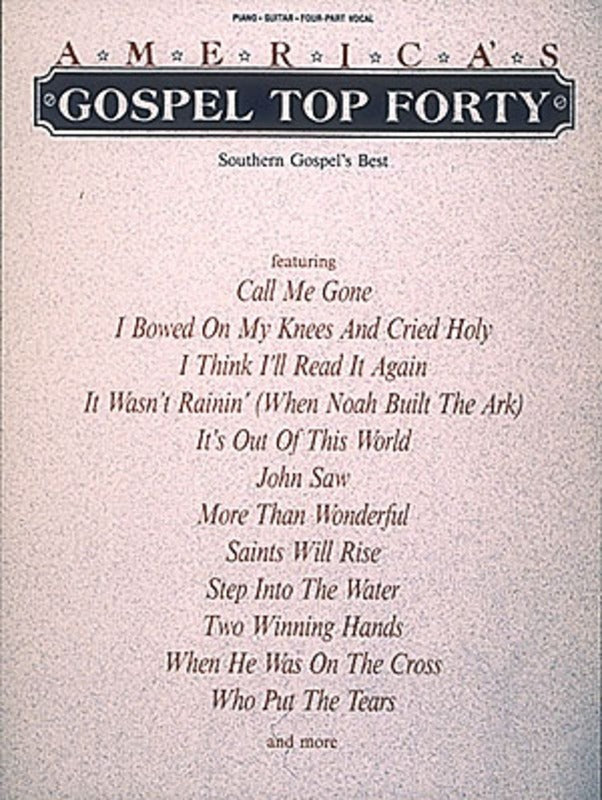 Americas Gospel Top Forty PVG