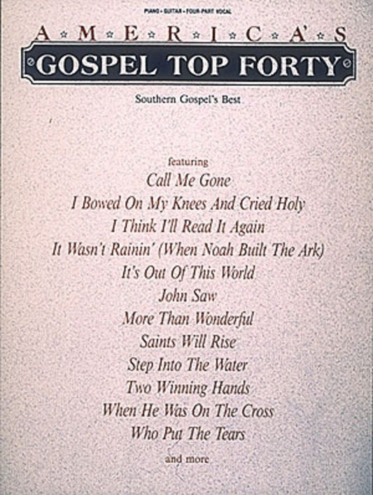 Americas Gospel Top Forty PVG